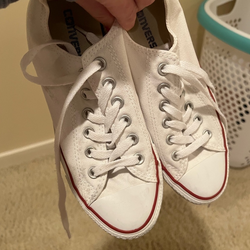 Womens White Converse